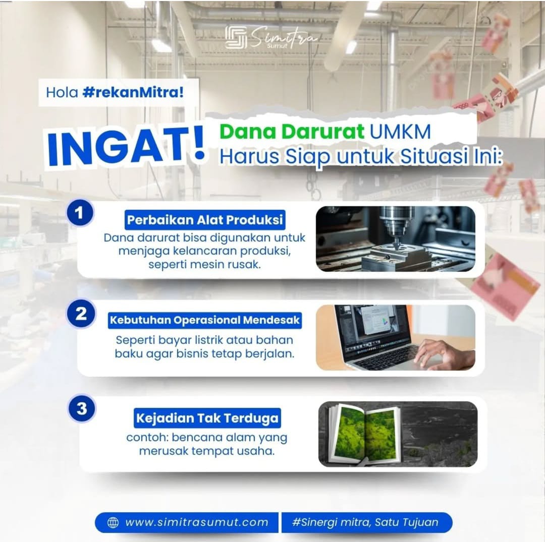 Dana Darurat UMKM, Jangan Sepelekan!
